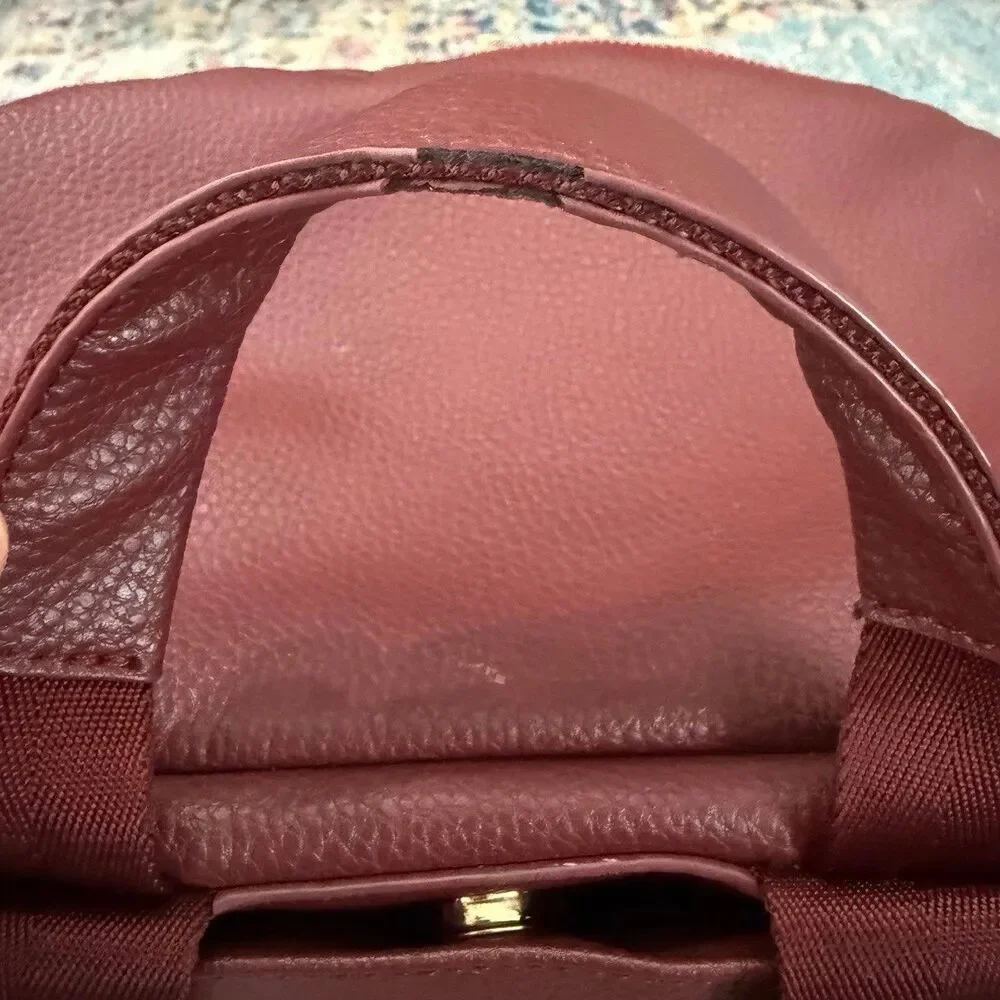 Fawn Design Original Diaper Bag in Wine - Burgandy & Changing Pad